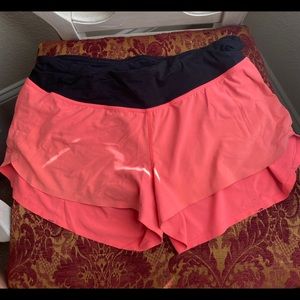 Lululemon women running shorts